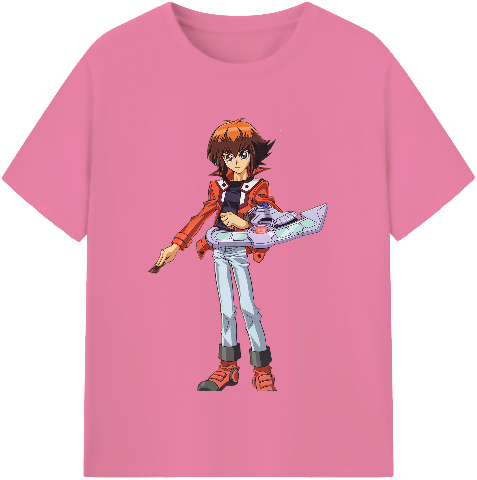 （画像用） 遊☆戯☆王 Yu-Gi-Oh! 綿100％半袖Tシャツ（フロントプリント）